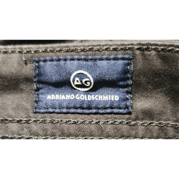 AG Adriano Goldschmied The Graduate Tailored Leg Mens Pants 34x32 Black - Picture 3 of 8
